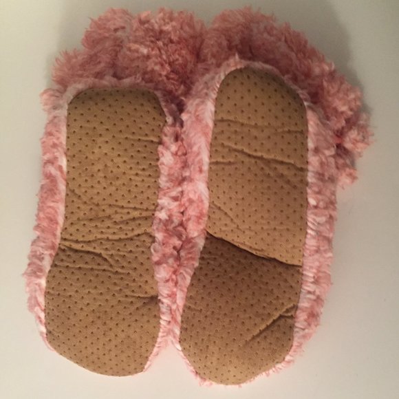Sherpa Slipper Boot Size 6-7.5,8-9.5 Pink Blue Non-Slip Grips - Picture 6 of 8